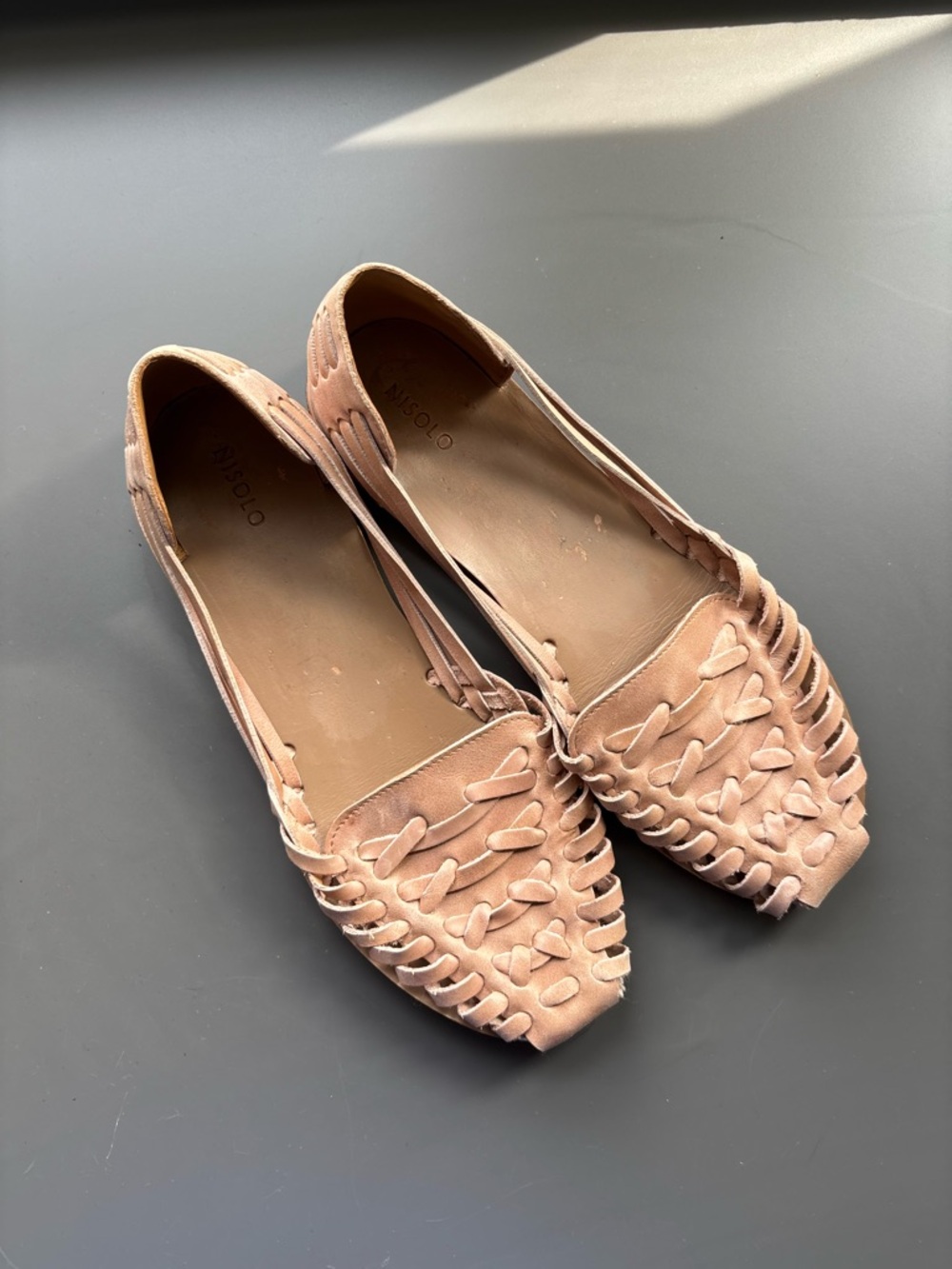 Nisolo Woven Leather Sandals- 10